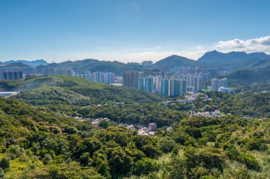 Port Shelter, Hong Kong manzarası.