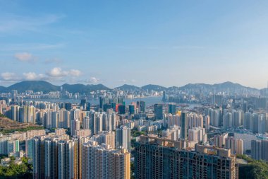 3 May 2022 the city scape of the Kowloon, hong kong