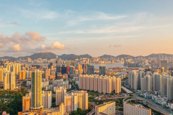 3 May 2022 the Residential area at east kowloon, hong kong