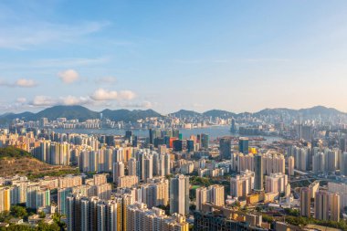 3 May 2022 the city scape of the Kowloon, hong kong