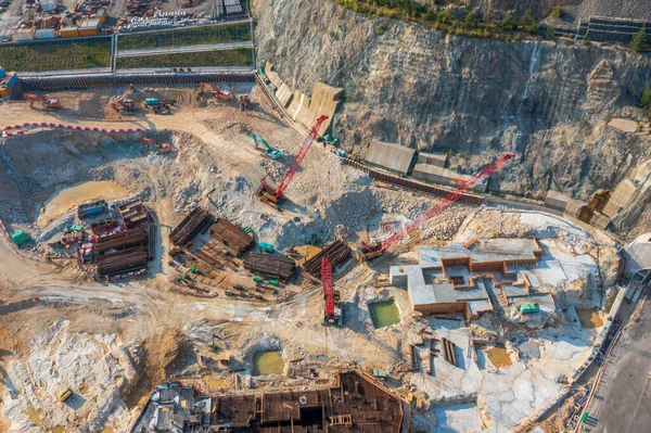 May 2022 Development Anderson Road Quarry Site Hong Kong — Foto de Stock