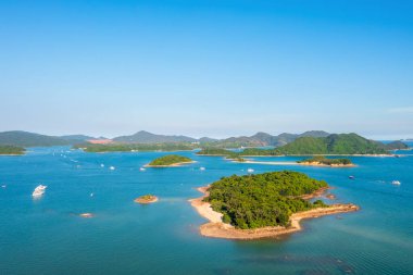 27 Temmuz 2022 Burası Sai Kung 'daki Yeung Chau Adası. Hong Kong