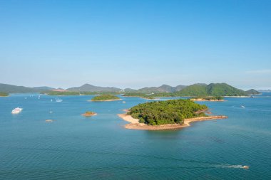 27 Temmuz 2022 Burası Sai Kung 'daki Yeung Chau Adası. Hong Kong
