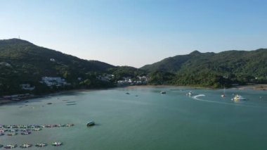 the landscape of Inner Port Shelter, hong kong