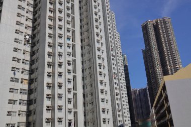 1 Aug 2022 residential building complex, high-rise apartment buildings
