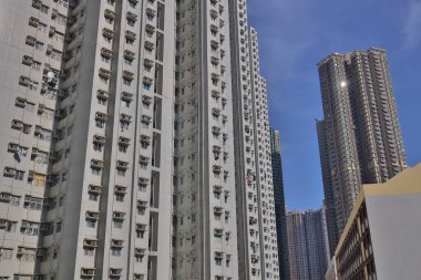 1 Aug 2022 residential building complex, high-rise apartment buildings