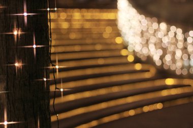 27 Dec 2011 the Christmas light in the street, hong kong 