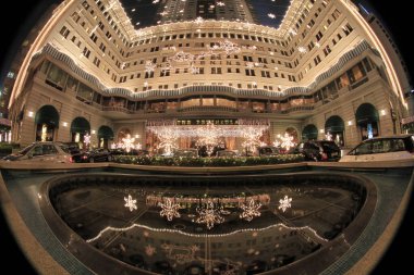 21 Dec 2011 the Christmas Decoration out of Peninsula Hotels