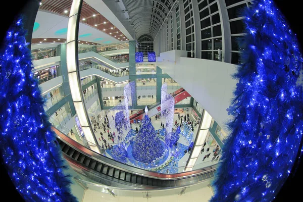 Dec 2011 Lights Christmas Fair Shatin Town Plaza — Fotografia de Stock