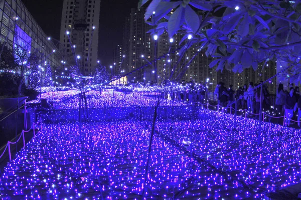 Dec 2011 Lights Christmas Fair Shatin Town Plaza — 图库照片
