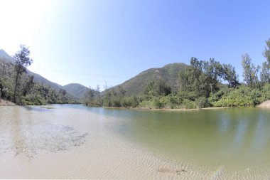 the river mouth of Sheung Luk Stream, hk