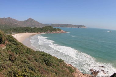 The landscape of  Ham Tin Wan in Hong Kong, Sai Kung hong kong
