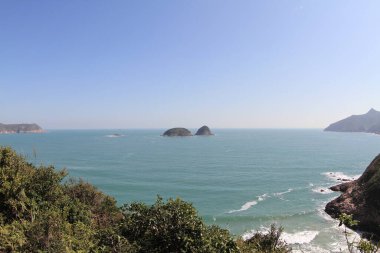 The landscape of  Ham Tin Wan in Hong Kong, Sai Kung hong kong