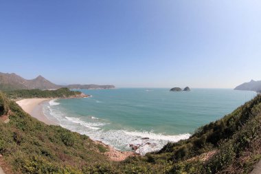 The landscape of  Ham Tin Wan in Hong Kong, Sai Kung hong kong