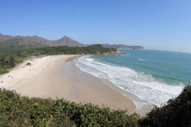 The landscape of  Ham Tin Wan in Hong Kong, Sai Kung hong kong