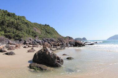 The landscape of  Ham Tin Wan in Hong Kong, Sai Kung hong kong