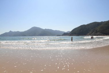 The landscape of  Ham Tin Wan in Hong Kong, Sai Kung hong kong