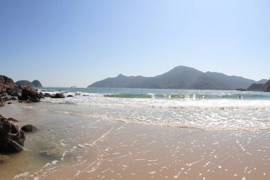 The landscape of  Ham Tin Wan in Hong Kong, Sai Kung hong kong