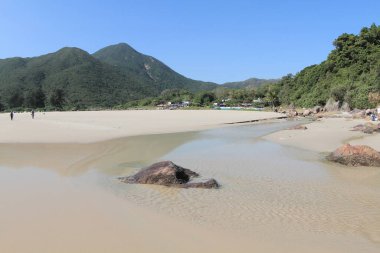 The landscape of  Ham Tin Wan in Hong Kong, Sai Kung hong kong