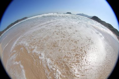 The landscape of  Tai Wan ,Sai Kung hong kong  27 nov 2011