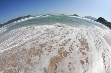 The landscape of  Tai Wan ,Sai Kung hong kong  27 nov 2011