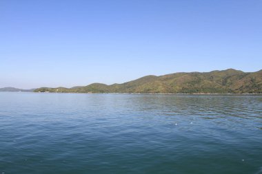 The landscape of nature view at sai kung, hk