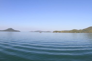 The landscape of nature view at sai kung, hk