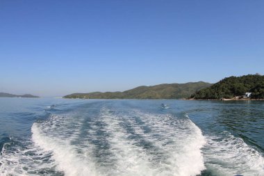 The landscape of nature view at sai kung, hk