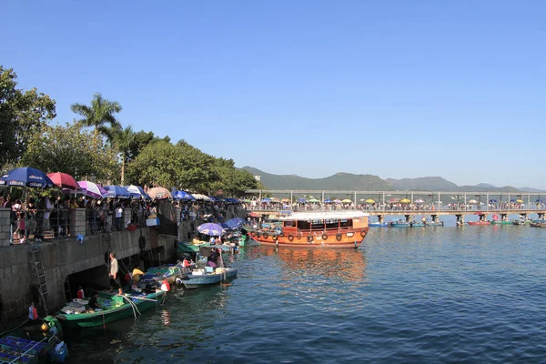 Nov 2022 Landscape Sai Kung Public Pier Hong Kong — 스톡 사진