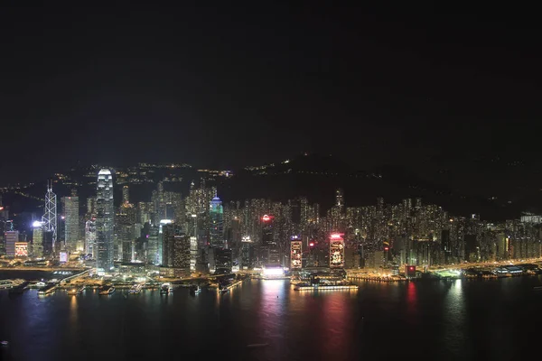 Dec 2011 Viewing West Side Hong Kong Island — ストック写真