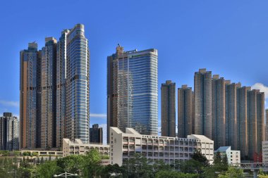 16 Aug 2022  the cityscape of TKO Town, Hong Kong
