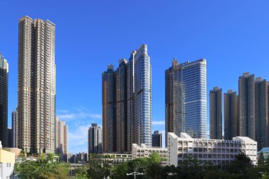 16 Aug 2022  the cityscape of TKO Town, Hong Kong