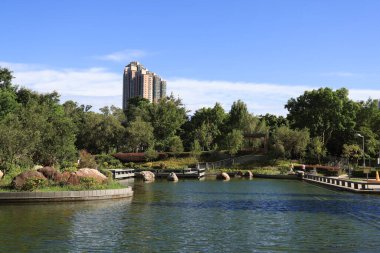 16 Aug 2022 the landscape of Hang Hau Man Kuk Lane Park