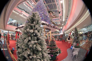 26 Nov 2011 the Christmas Decoration at hong kong  shopping mall