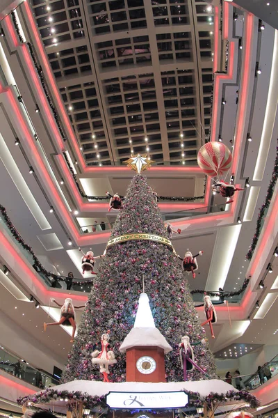 Nov 2011 Christmas Decoration Hong Kong Shopping Mall — Stock fotografie