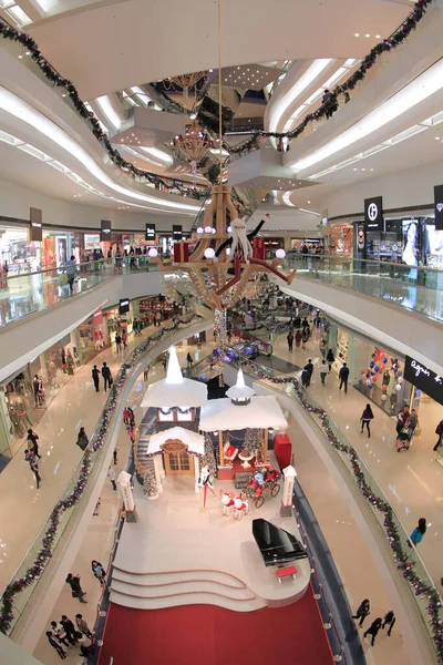 Nov 2011 Christmas Decoration Hong Kong Shopping Mall — Foto de Stock