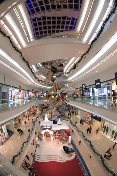 Nov 2011 Christmas Decoration Hong Kong Shopping Mall — Photo