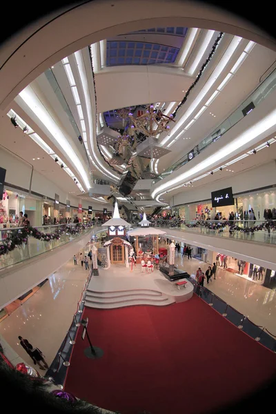 Nov 2011 Christmas Decoration Hong Kong Shopping Mall — Foto de Stock