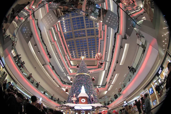 Nov 2011 Christmas Decoration Hong Kong Shopping Mall — Stockfoto