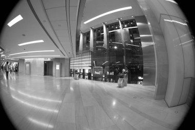 29 Oct 2011 interior of the shopping mall at central, hk