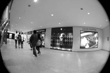 29 Oct 2011 interior of the shopping mall at central, hk