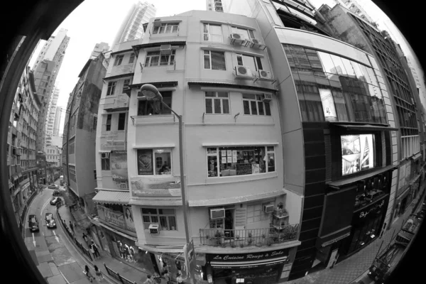 Oct 2011 Street View Central Hong Kong — Stock Fotó