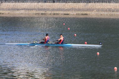 5 Nov 2011  team rowing to the at Shek Mun, hk