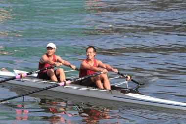 5 Nov 2011  team rowing to the at Shek Mun, hk