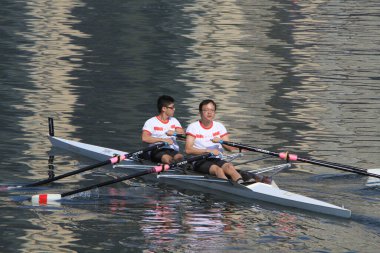 5 Nov 2011  team rowing to the at Shek Mun, hk