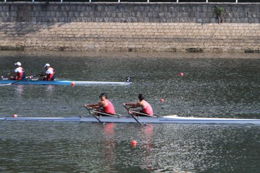 5 Nov 2011  team rowing to the at Shek Mun, hk
