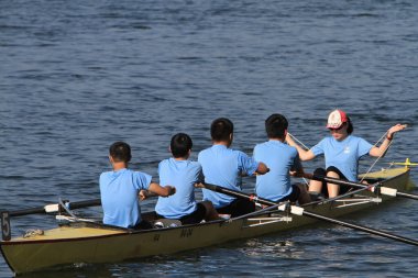 5 Nov 2011  team rowing to the at Shek Mun, hk