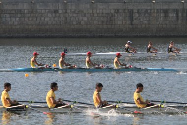 5 Nov 2011  team rowing to the at Shek Mun, hk