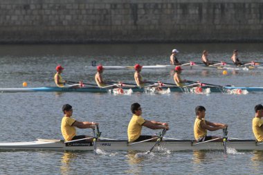 5 Nov 2011  team rowing to the at Shek Mun, hk