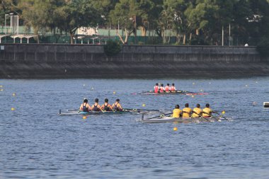5 Nov 2011  team rowing to the at Shek Mun, hk